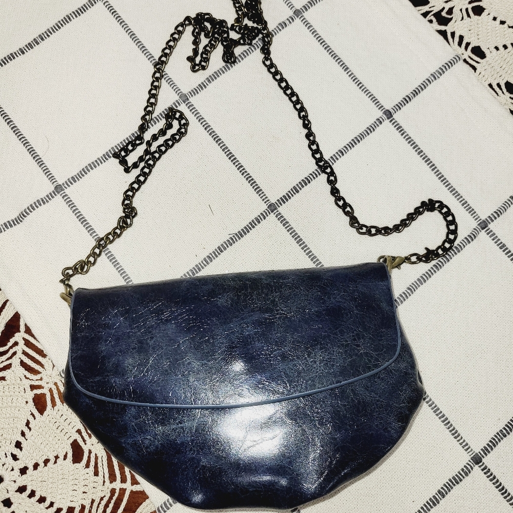 Anthropologie Fanny-pack & Crossbody Bag Minnie  Navy Blue